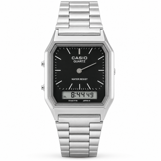 Casio Plateado AQ-230A