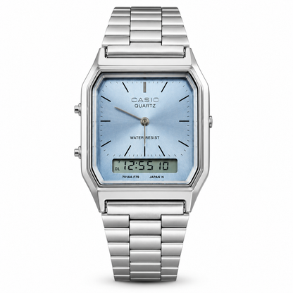 Casio Plateado AQ-230A
