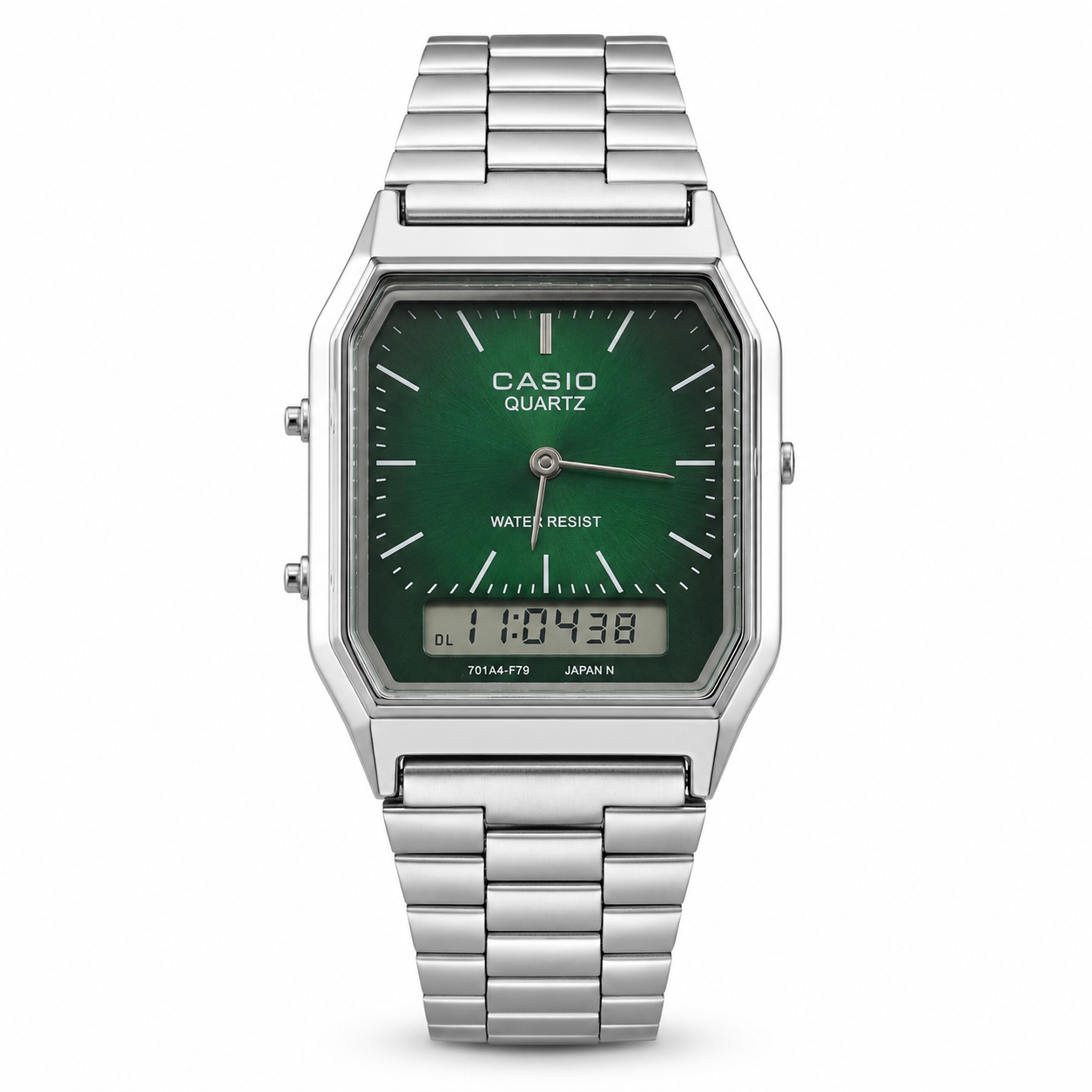 Casio Plateado AQ-230A