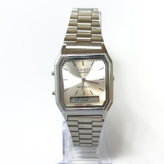 Casio Plateado AQ-230A