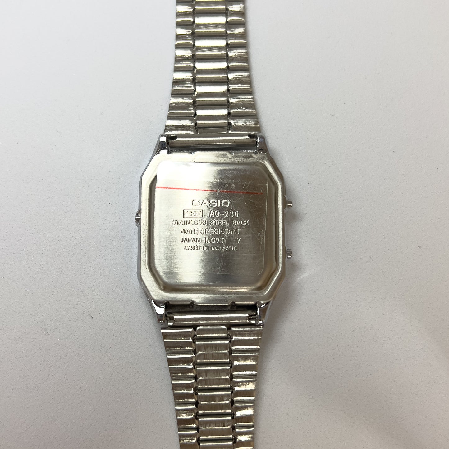 Casio Plateado AQ-230A